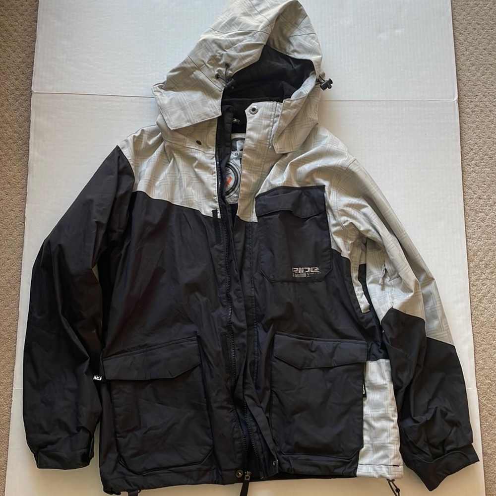 Ride insulated snowboarding jacket, men’s large
